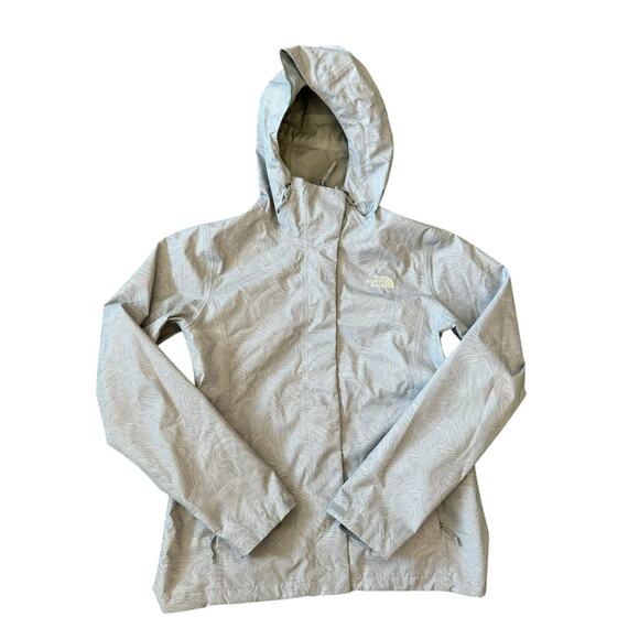 The North Face Jackets & Blazers - North Face Women’s Lightweight Windbreaker Jacket Waterproof Gray Swirl Size S